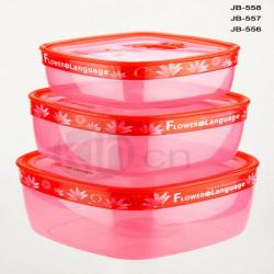 花語(yǔ)正方形大號(hào)保鮮盒