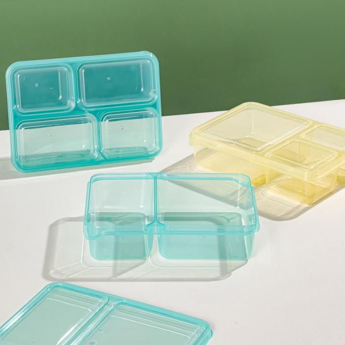 悠悅-簡透分格盒4格/3格/2格(1000ml*4)