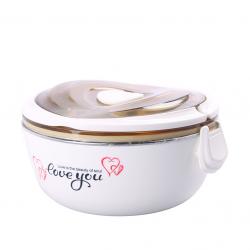 心形大號(hào)不銹鋼便當(dāng)盒