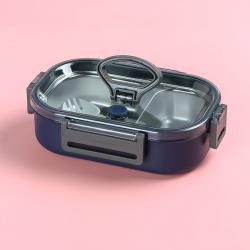 可伊方形不銹鋼便當盒