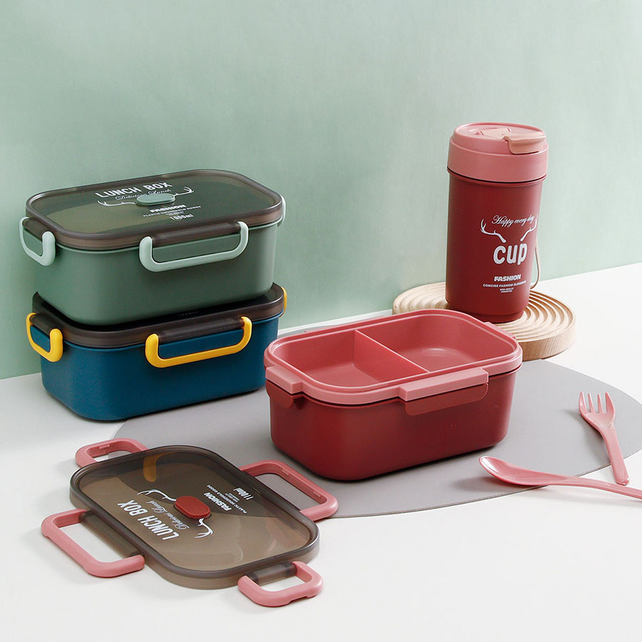 長方雙層/單層密封飯