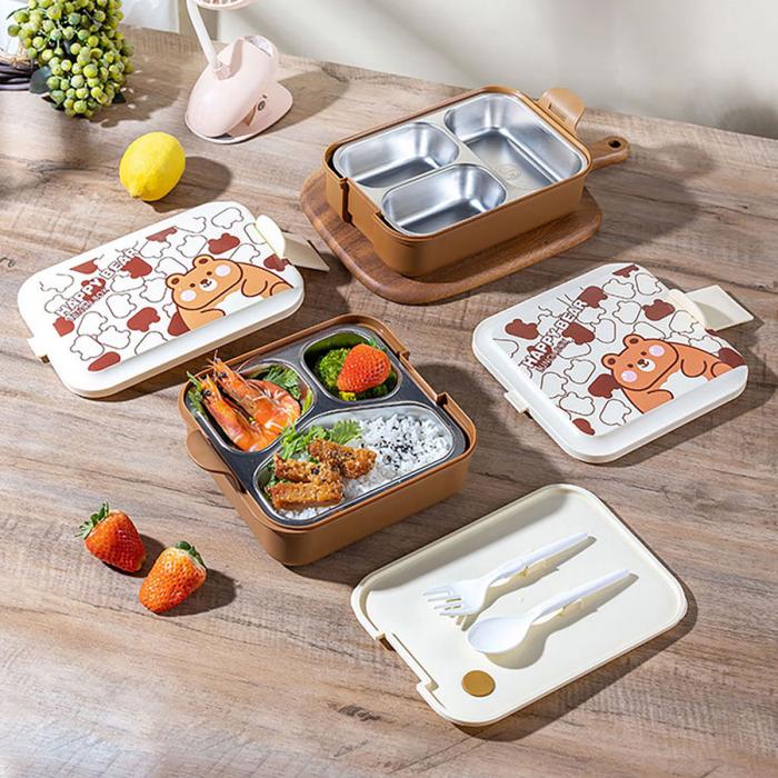 小簡長方形/方形三格