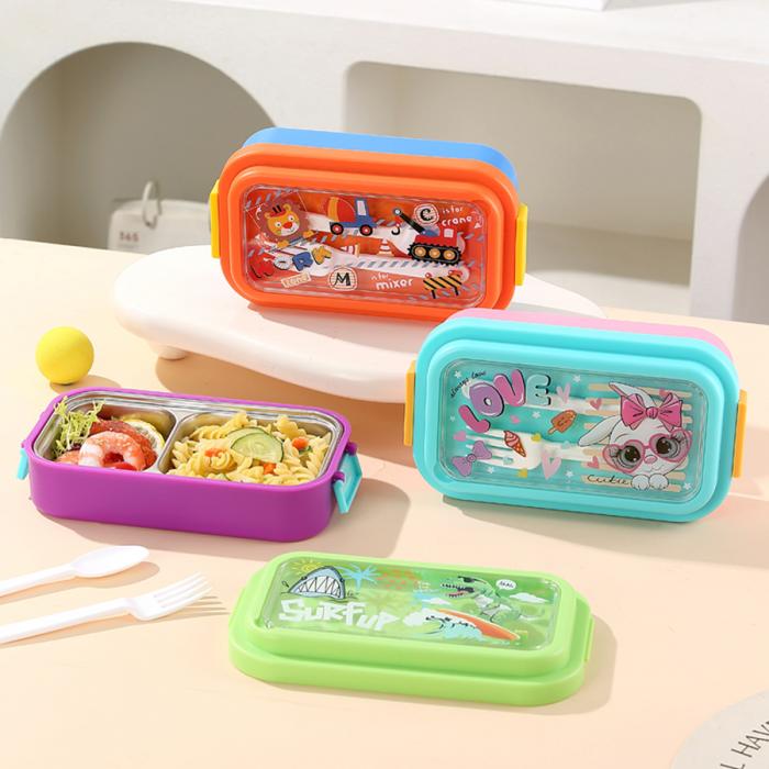 星樂卡通便當盒PP款750ml/不銹鋼款500ml
